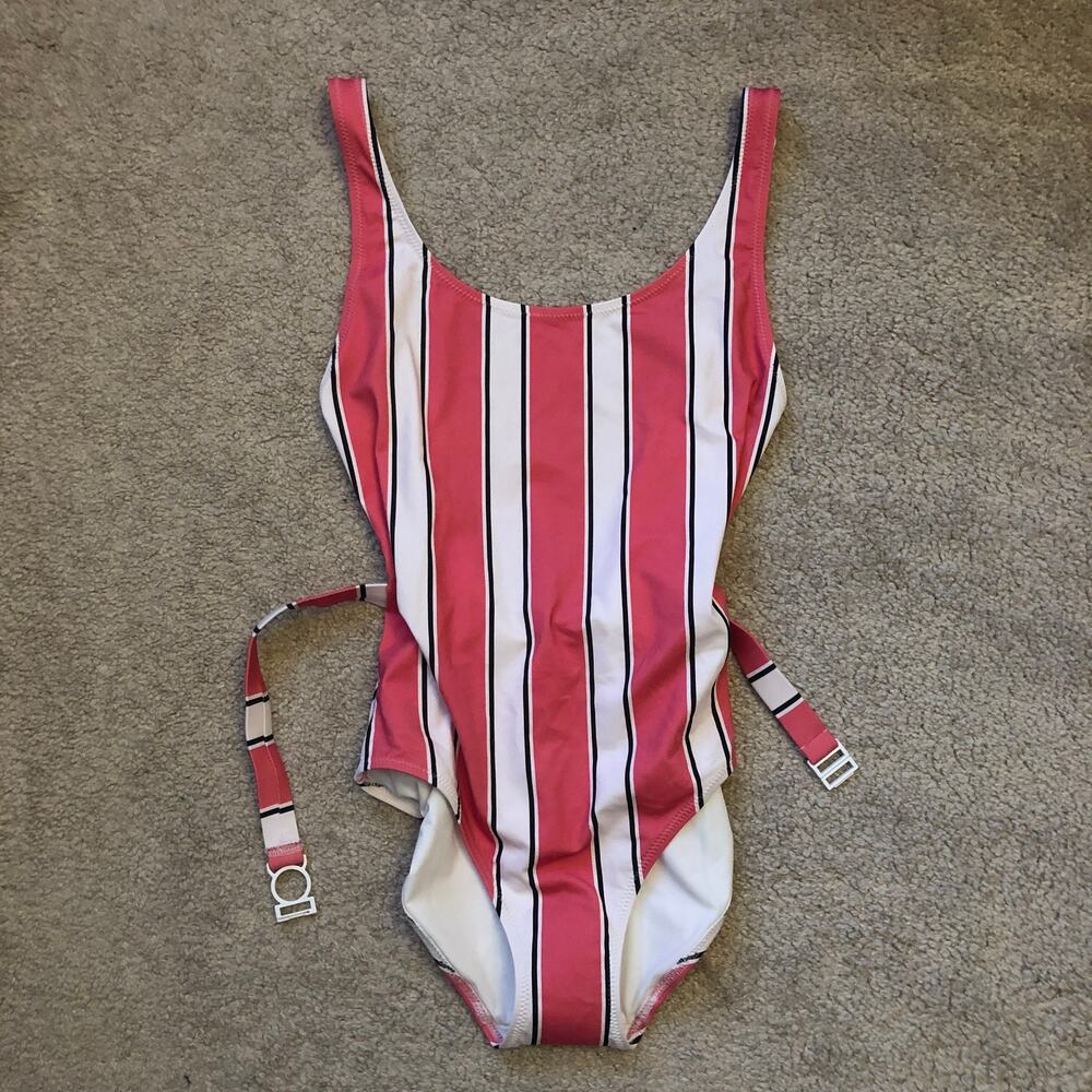 Solid & Striped THE ANNE-MARIE BELT COSMIC STRIPE sz S NWT's - Picture 2 of 7